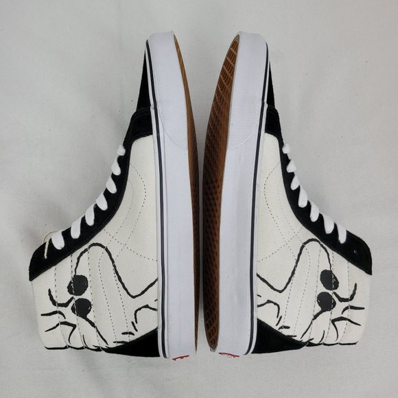 Vans SK8-Hi Peanuts Joe Cool Snoopy Skateboard Men's Shoes US Size 9.5 - Picture 6 of 9